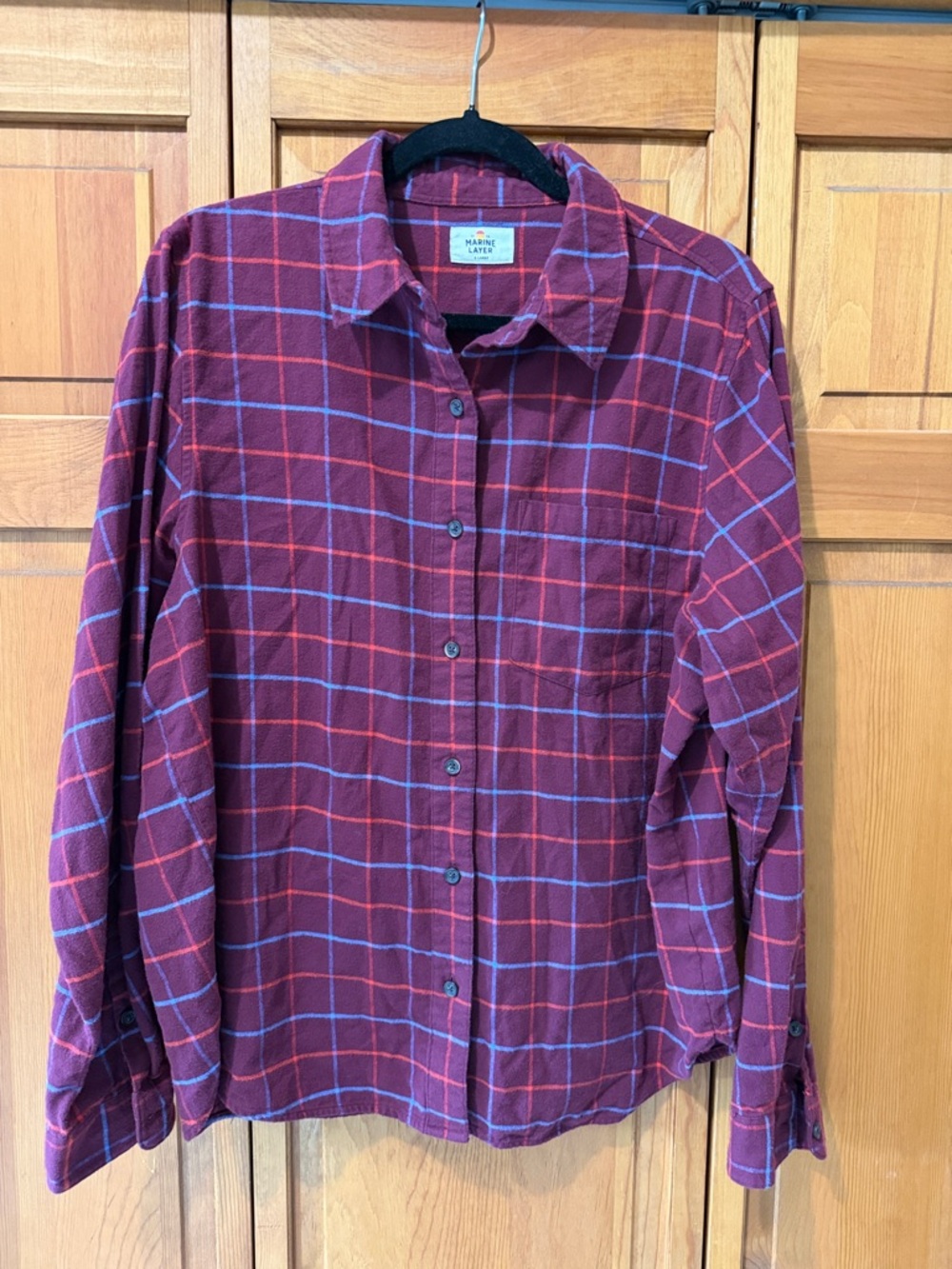 Marine Layer Women’s Flannel Button Down Shirt